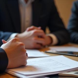 Image representing a consultation meeting